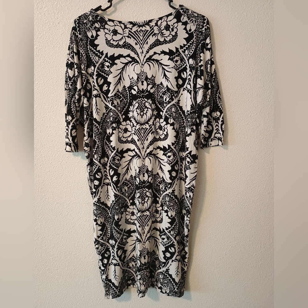 Marimekko Keinuva Black/White Dress Size XS Extra Small - Picture 7 of 8